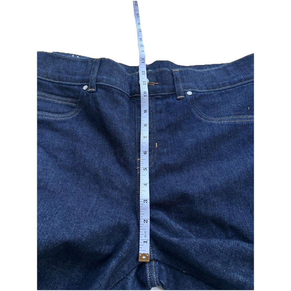 NWT Spanx EveryWear Flare Jeans Women's Size XL Raw Indigo Pull On Boho 21266Q - Picture 15 of 16